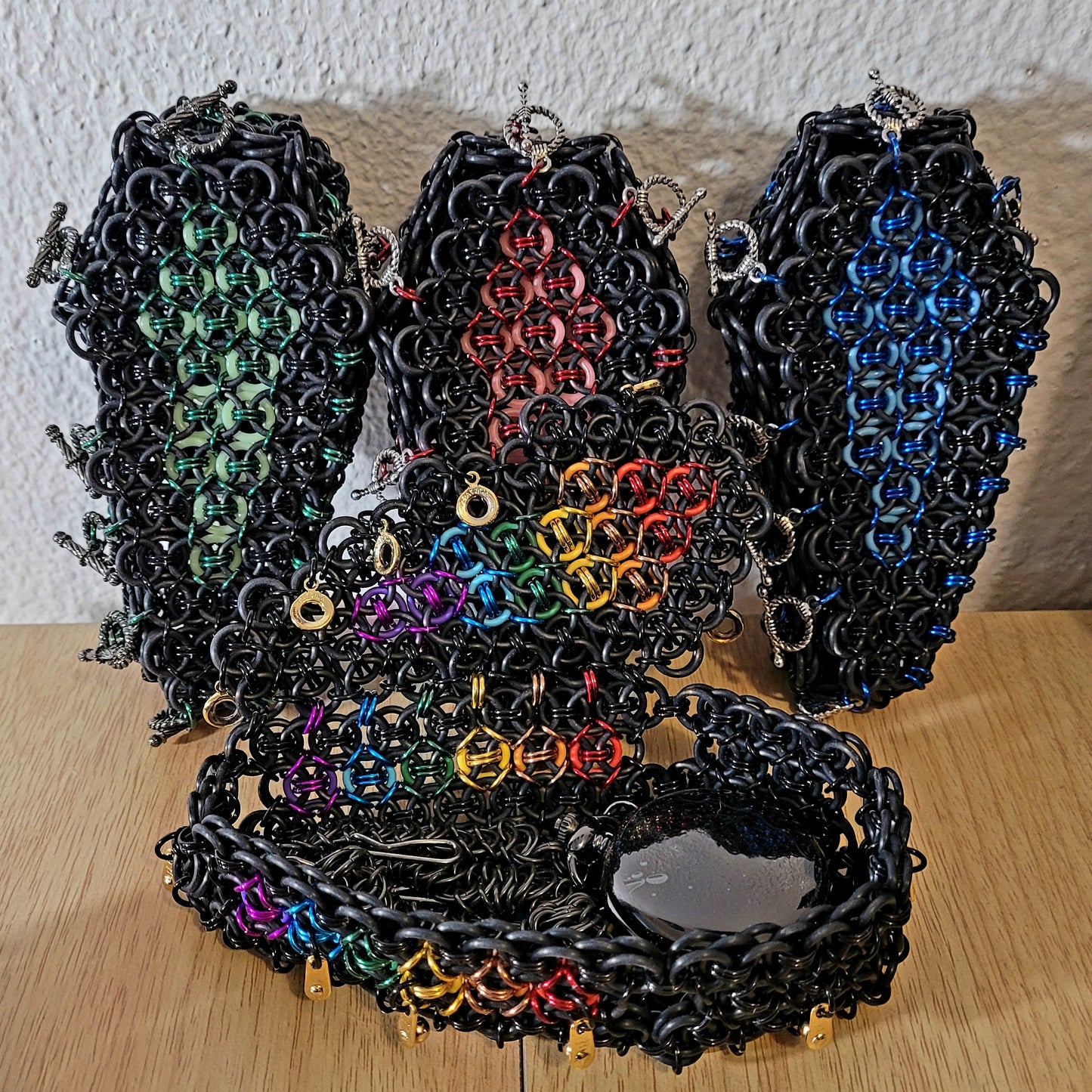 Chainmaille Coffin Keepsake Box